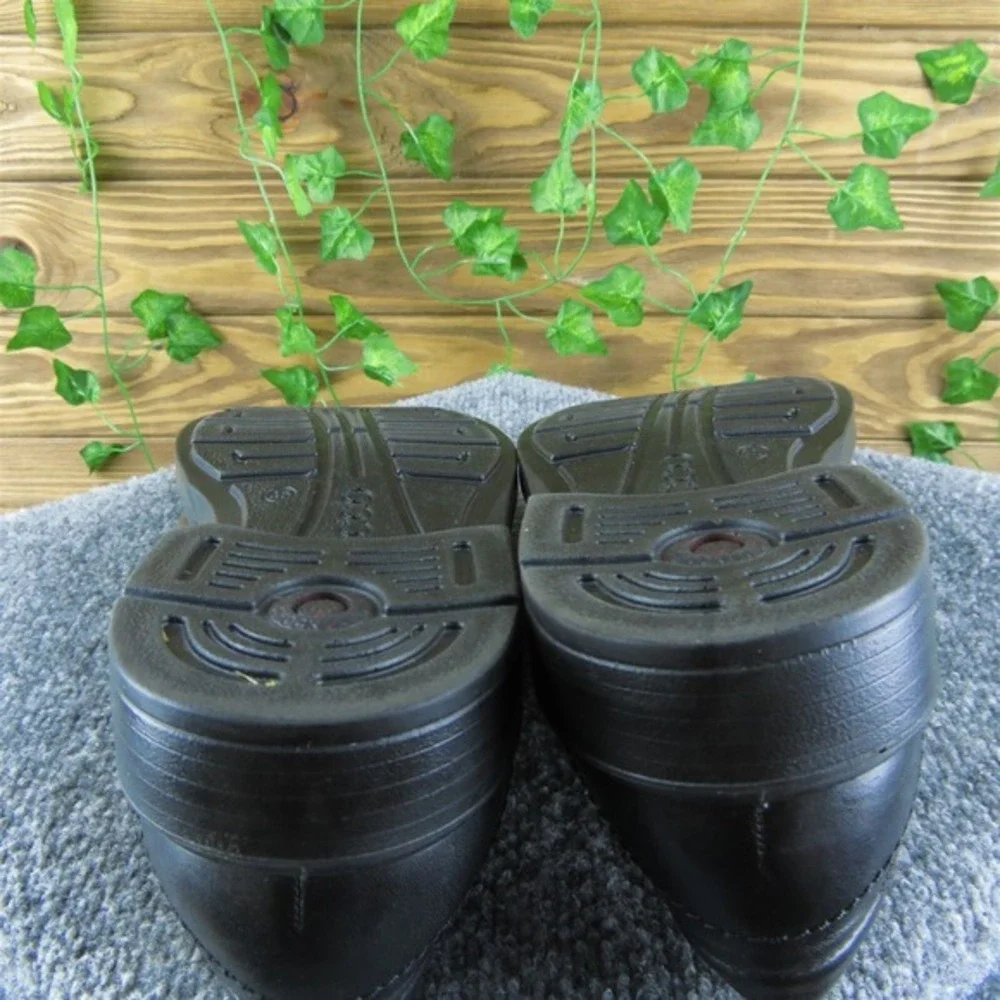 Ecco Men's  Loafer Black Leather Size 45M Gently Used‎ 2025